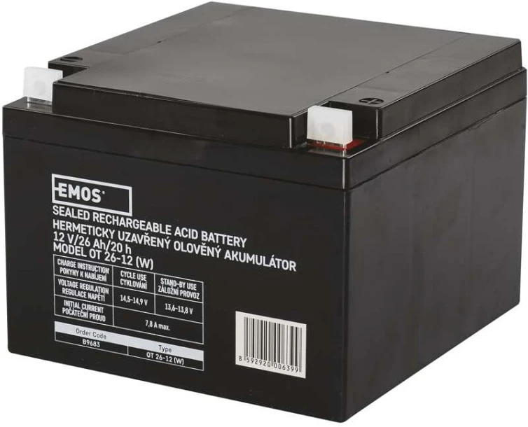 Emos 12V 26AH nagyítás