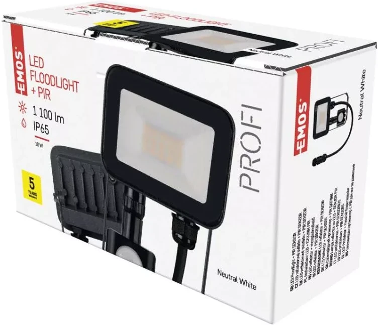 Emos INOVO 10W 1100LM MOZGÁSÉRZÉKELŐVE IP65 nagyítás