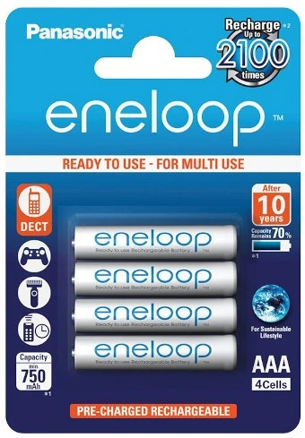 Eneloop AAA 750MAH 4 nagyítás