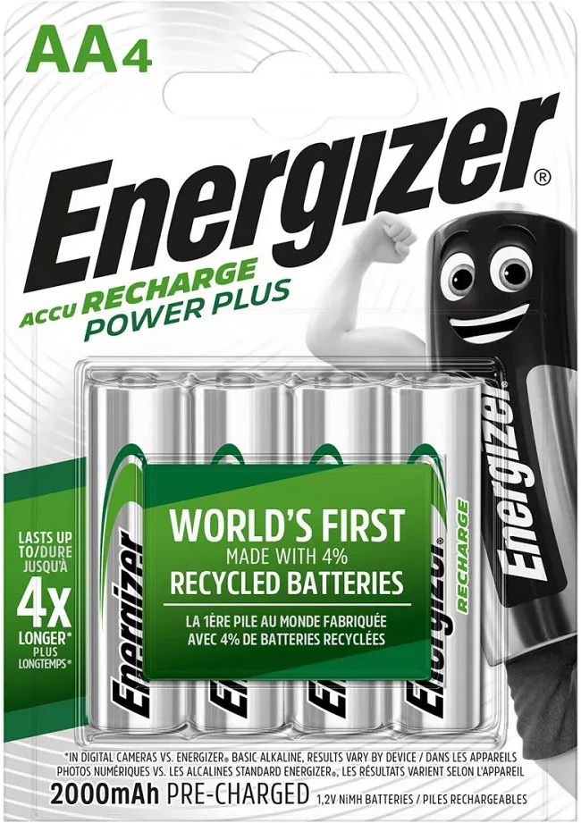 Energizer 1.2 V DC | 2000 MAH | 4 nagyítás