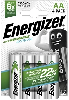 Energizer AA, 1.2V, 2300MAH NI-MH nagyítás