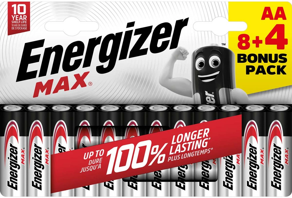 Energizer AA | 1.5 V DC | 12-BLISZTER nagyítás