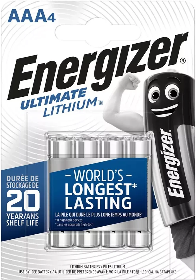 Energizer AAA | 1.5 V DC | 1250 MAH | 4 nagyítás
