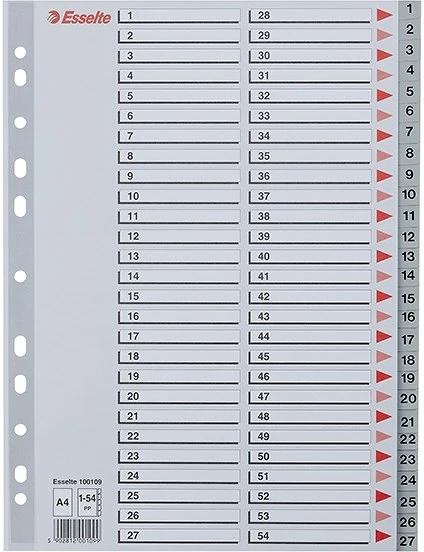 Esselte 1-54 SZÜRKE nagyítás