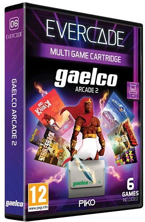 Evercade A6 GAELCO nagyítás