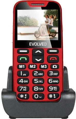 Evolveo EASYPHONE XD (EP600) RED nagyítás