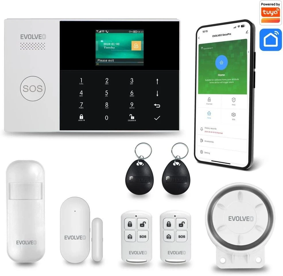 Evolveo SECUPRO nagyítás