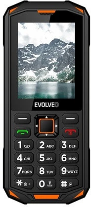 Evolveo STRONGPHONE X5 BLACK/ORANGE nagyítás