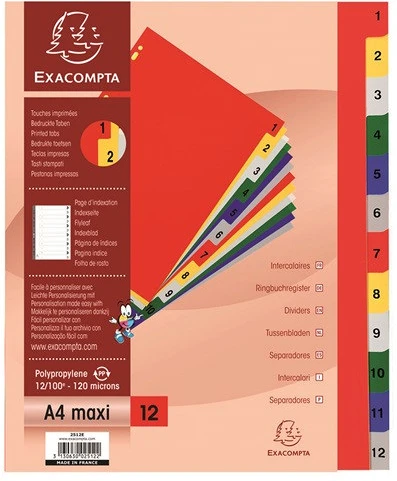 Exacompta 2512E nagyítás