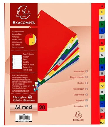 Exacompta A-Z 20 nagyítás