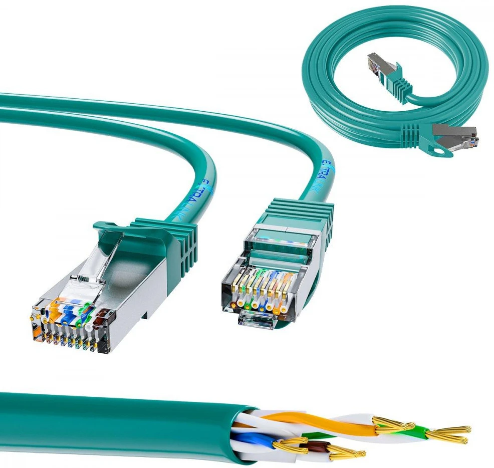 Extralink KAT.6 FTP 5M | LAN nagyítás
