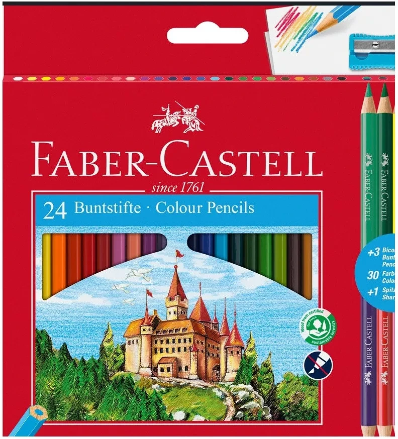 Faber-castell 24+3KLF nagyítás