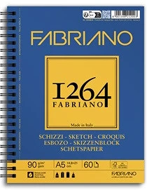 Fabriano A5 120 LAP nagyítás