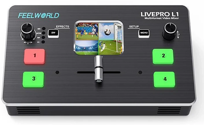 Feelworld LIVEPRO L1 nagyítás