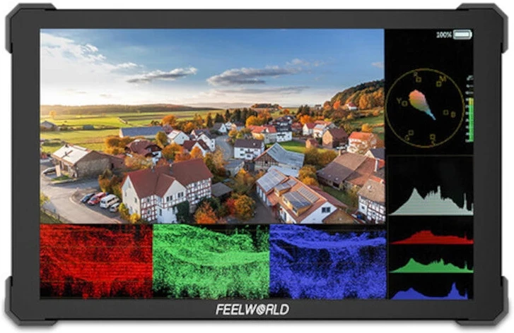 Feelworld T10 nagyítás