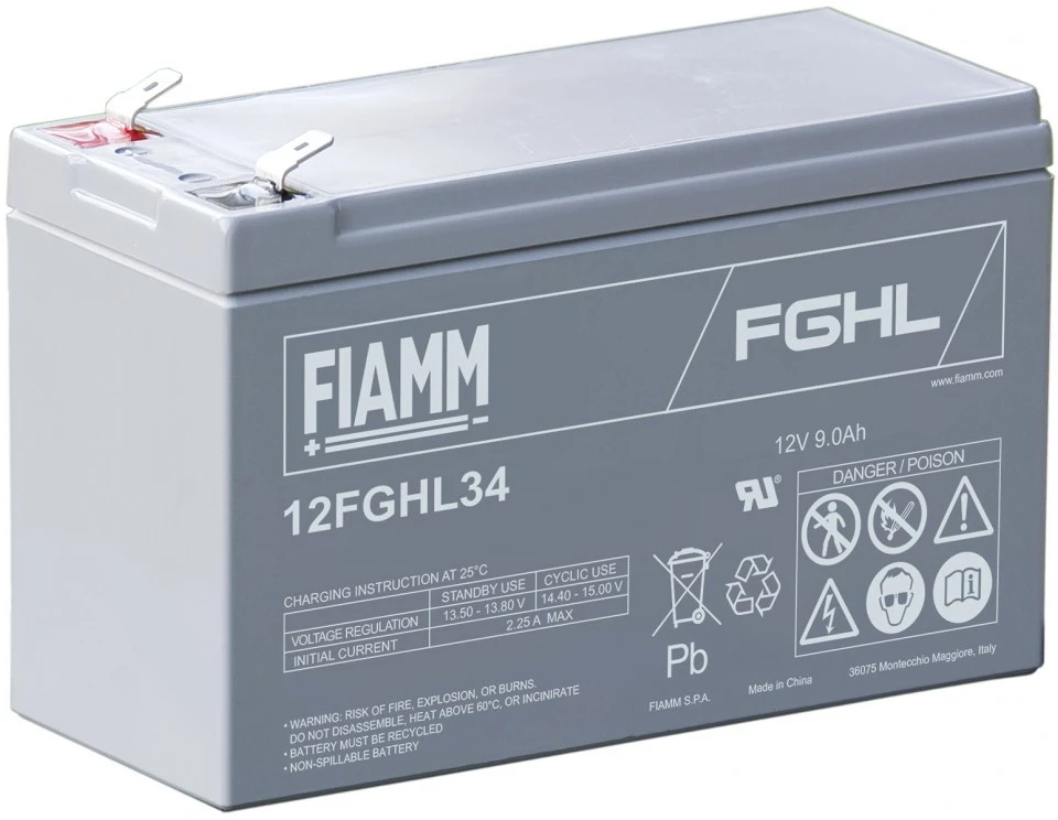 Fiamm 12FGHL34 nagyítás
