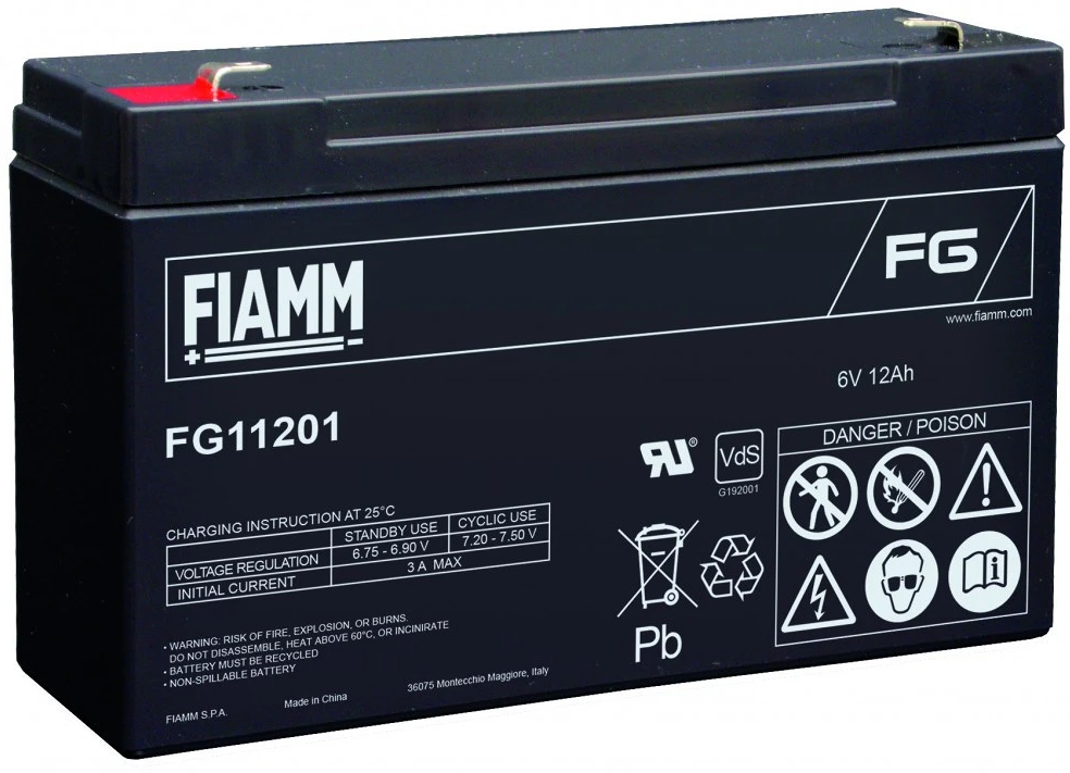 Fiamm FG11201 nagyítás