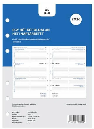 Filofax FX-26-68588-FH nagyítás