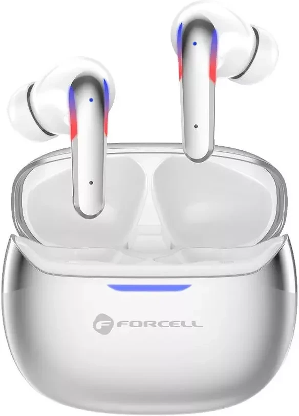 Forcell ANC, ENC, BT6.0, LED, FEHÉR nagyítás