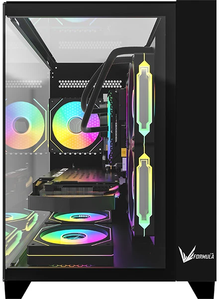 Formula CRYSTAL Z9M BLACK (FEKETE, nagyítás