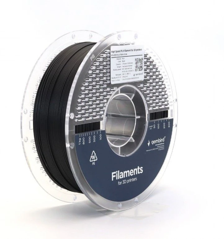 Gembird 3DP-PLA1.75HY-01-BK nagyítás