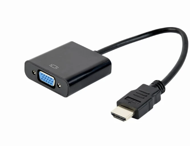 Gembird HDMI TO VGA APA/ANYA ADAPTER - 15CM A-HDMI-VGA-04 nagyítás
