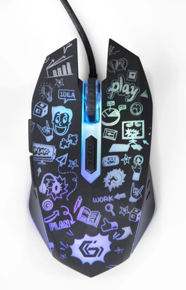 Gembird MUS-6B-GRAFIX-01 nagyítás