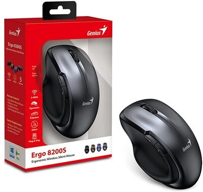 Genius 8200S SZÜRKE nagyítás