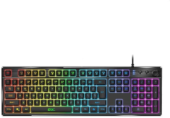 Genius HUN RGB/AI FEKETE nagyítás