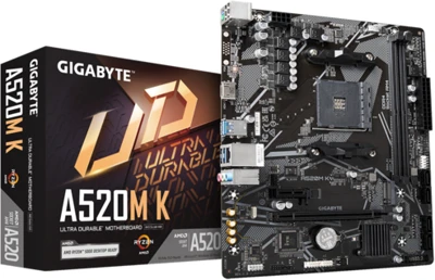 Gigabyte A520M K nagyítás
