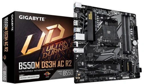Gigabyte B550M DS3H AC R2 nagyítás