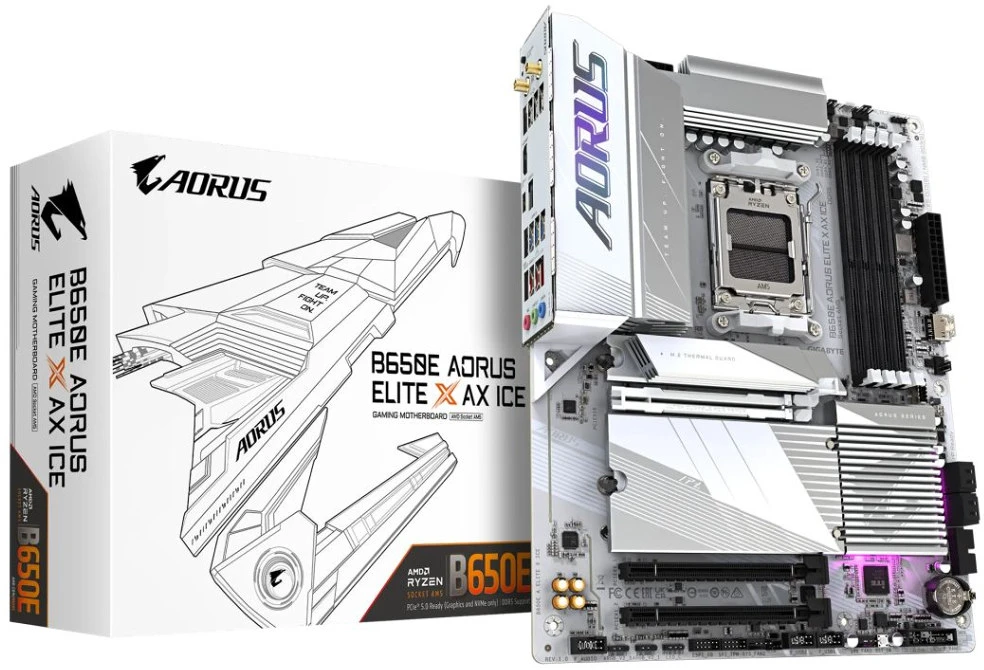 Gigabyte B650E nagyítás