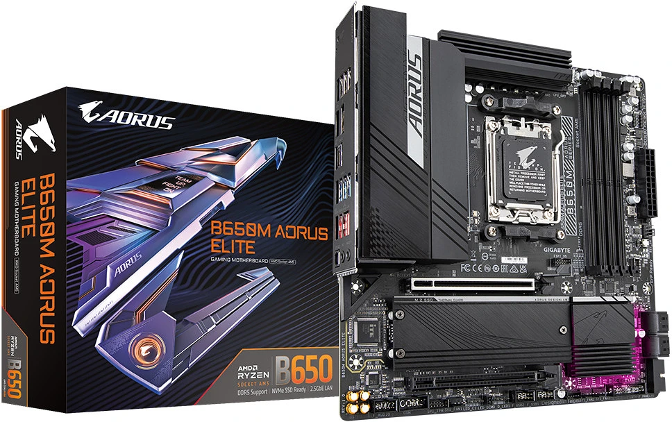 Gigabyte B650M AORUS ELITE nagyítás