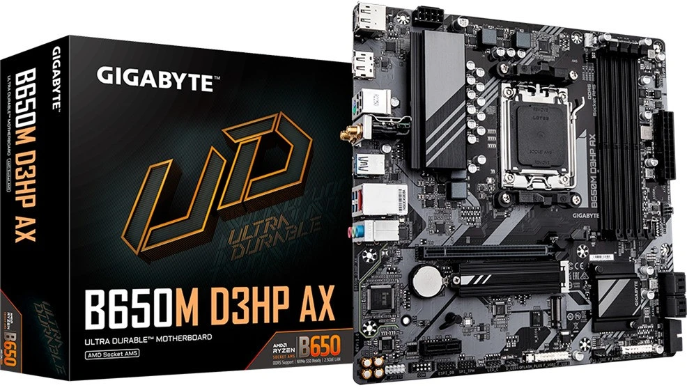 Gigabyte B650M D3HP AX nagyítás
