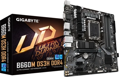 Gigabyte B660M DS3H DDR4 nagyítás