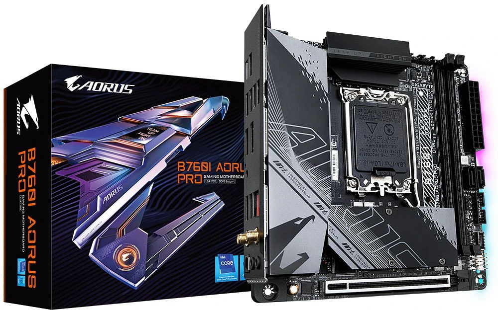 <span itemprop='brand'>Gigabyte</span> <span itemprop='sku'>B760I AORUS PRO</span> nagyítás