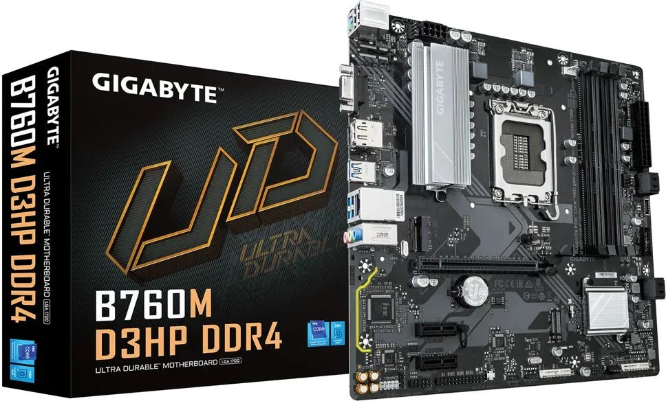 Gigabyte B760M D3HP DDR4 nagyítás