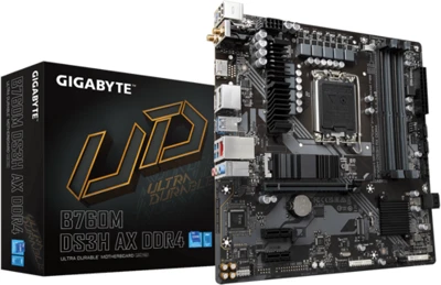 Gigabyte B760M DS3H AX DDR4 nagyítás