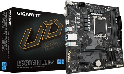 Gigabyte B760M H DDR4 nagyítás