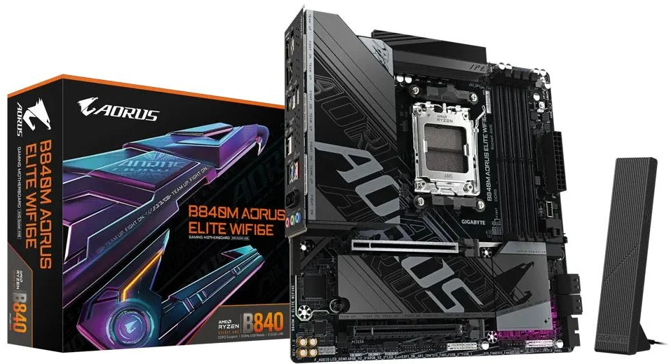 Gigabyte B840M nagyítás