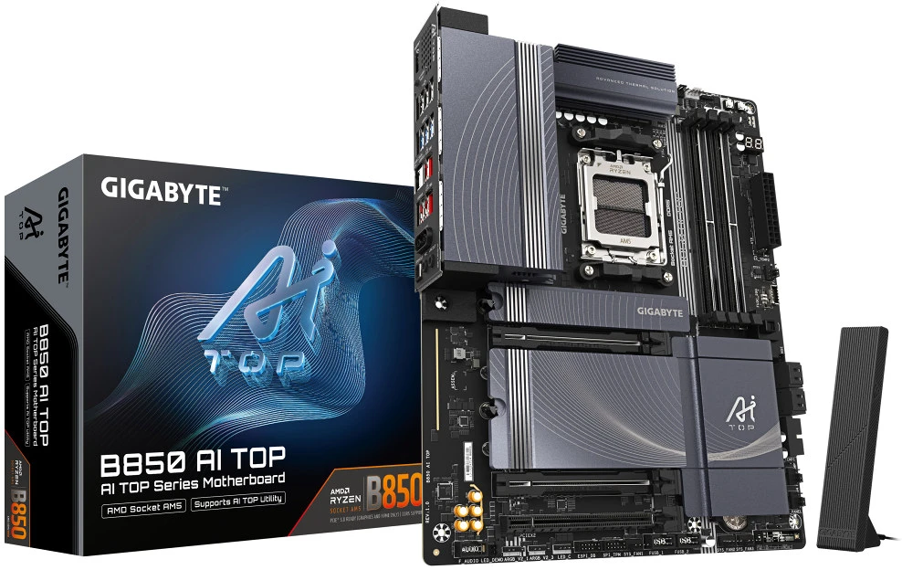 Gigabyte B850 AI TOP nagyítás