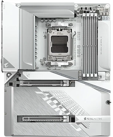 Gigabyte B850 AORUS STEALTH ICE nagyítás