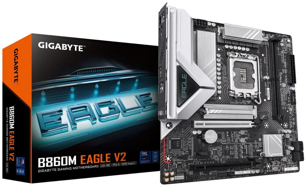 Gigabyte B860MEAGLEV2 nagyítás
