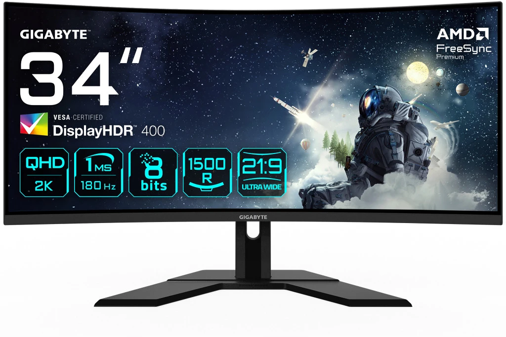 Gigabyte G34WQCP nagyítás