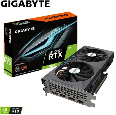 Gigabyte GV-N3060EAGLE-12GD 2.0 nagyítás