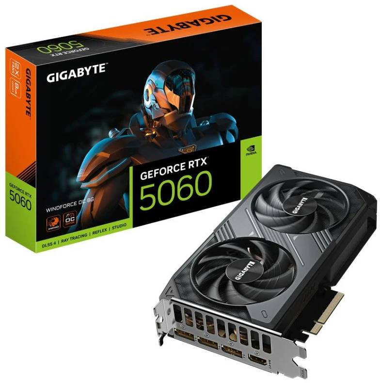 Gigabyte GV-N5060WF2OC-8GD nagyítás