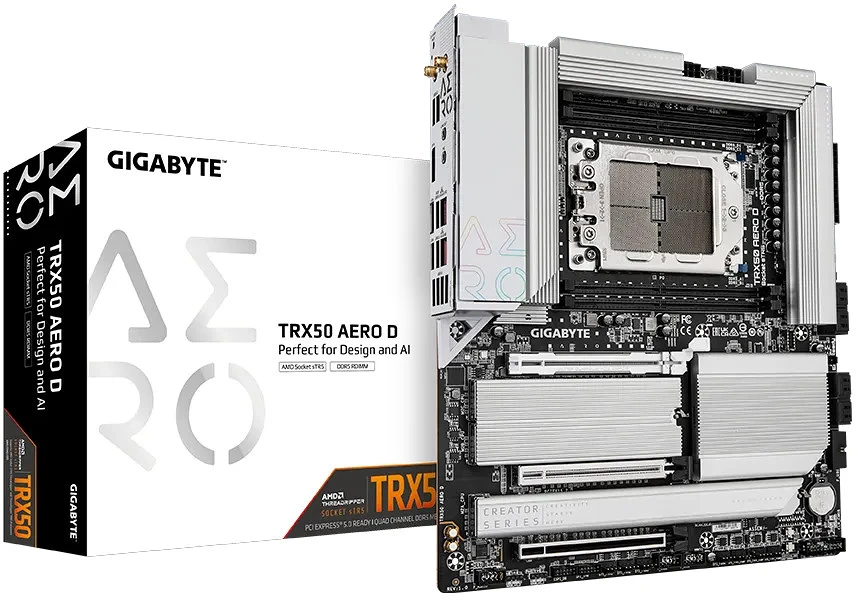 Gigabyte TRX50 AERO D nagyítás