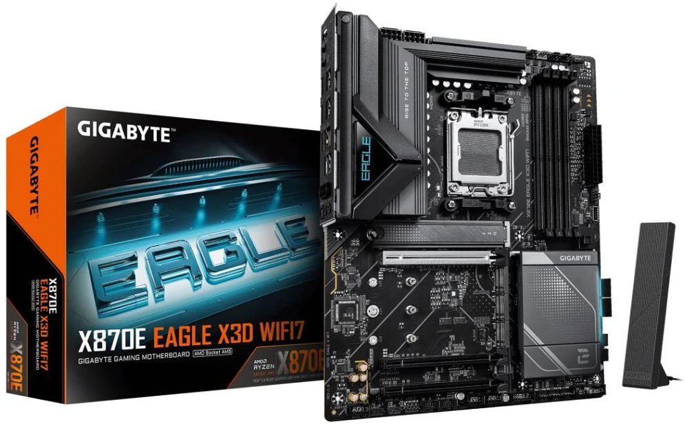 Gigabyte X3D WIFI7 nagyítás