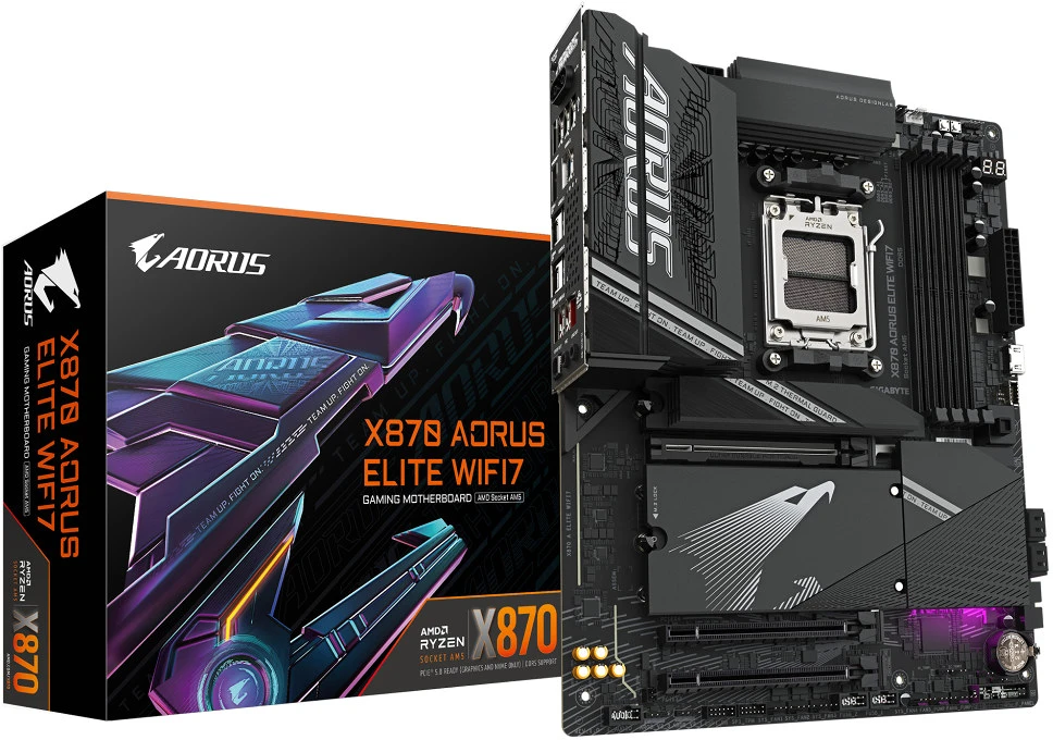 Gigabyte X870 A ELITE WIFI7 nagyítás