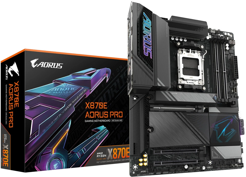 Gigabyte X870E AORUS PRO nagyítás